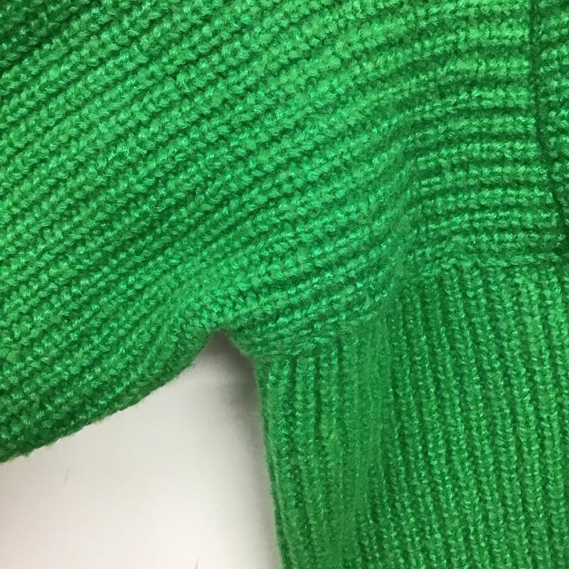 スナイデル SNIDEL ニット、セーター 長袖 長袖ニットカットソー スタンドネック セーター ONE SIZE 無地 緑 / グリーン / green レディース USED 古着 中古 10157042