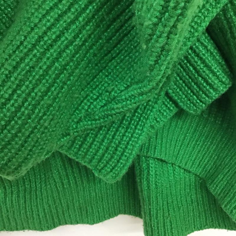 スナイデル SNIDEL ニット、セーター 長袖 長袖ニットカットソー スタンドネック セーター ONE SIZE 無地 緑 / グリーン / green レディース USED 古着 中古 10157042