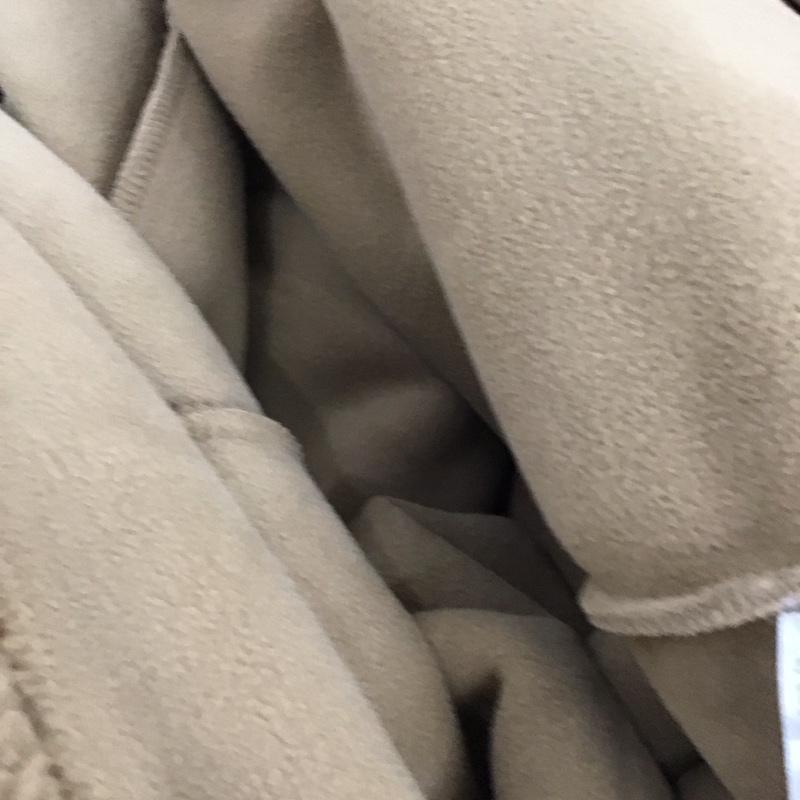 ユニクロ UNIQLO ジャケット、上着 ジャンパー、ブルゾン ボアフリースノーカラーコート M 無地 ベージュ / ベージュ / beige レディース USED 古着 中古 10157046