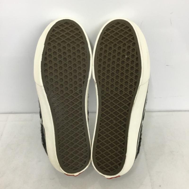 バンズ VANS スリッポン スリッポン V98CL SWEATER2 スニーカー 23.5cm 23.5cm ロゴ、文字 黒 / ブラック / black X 白 / ホワイト / white レディース USED 古着 中古 10157047