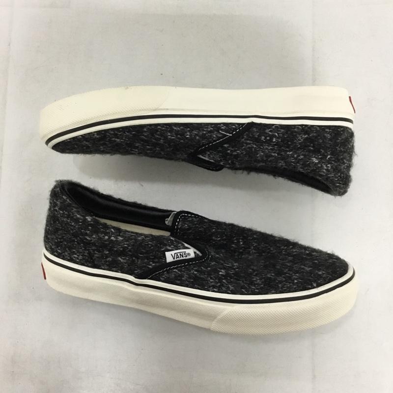 バンズ VANS スリッポン スリッポン V98CL SWEATER2 スニーカー 23.5cm 23.5cm ロゴ、文字 黒 / ブラック / black X 白 / ホワイト / white レディース USED 古着 中古 10157047