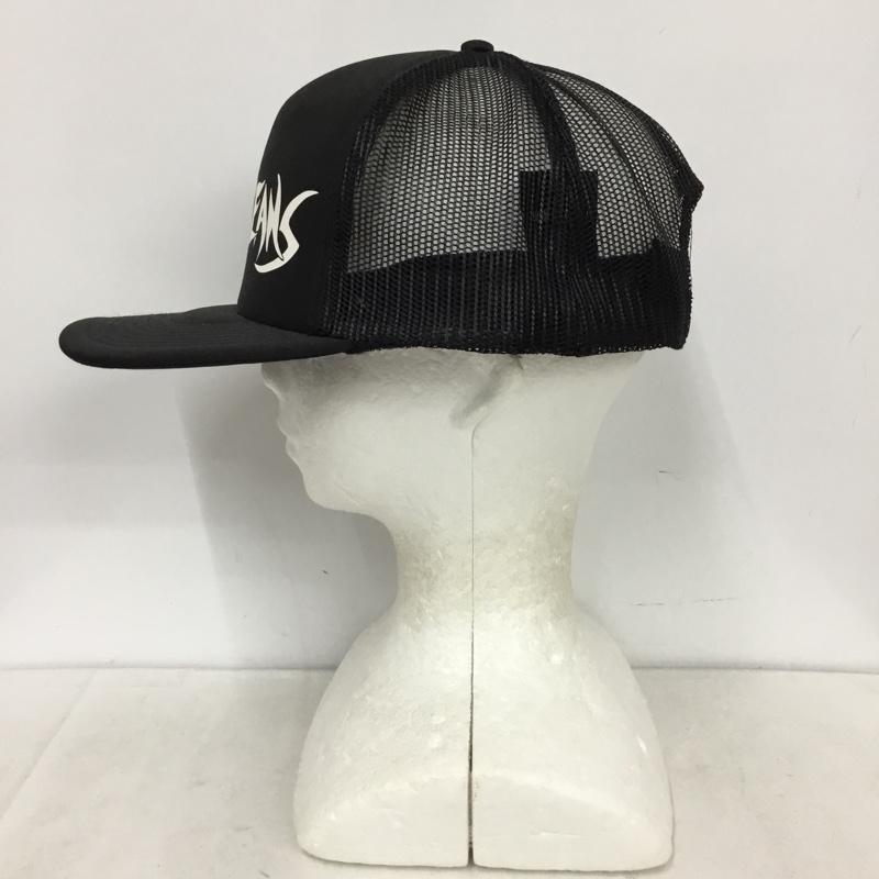 オットー OTTO 帽子 キャップ CHILI BEANS メッシュキャップ ロゴ、文字 黒 / ブラック / black メンズ USED 古着 中古 10157048