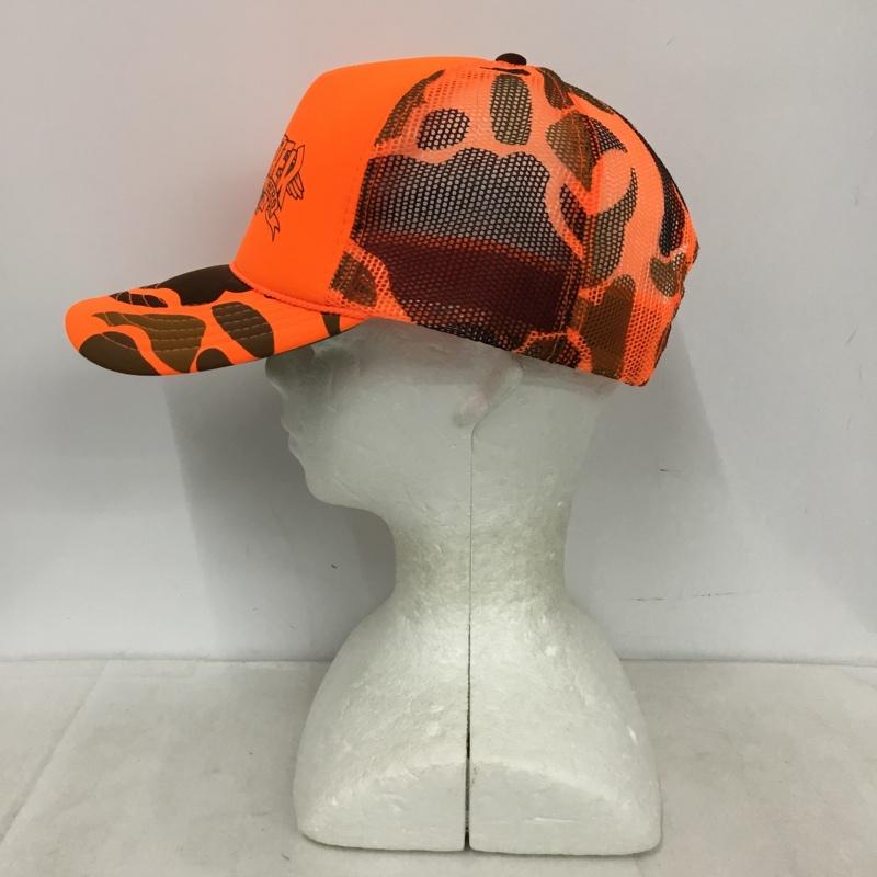 スラッシャー THRASHER 帽子 キャップ ANTIHERO メッシュキャップ ロゴ、文字 橙 / オレンジ / orange メンズ USED 古着 中古 10157049