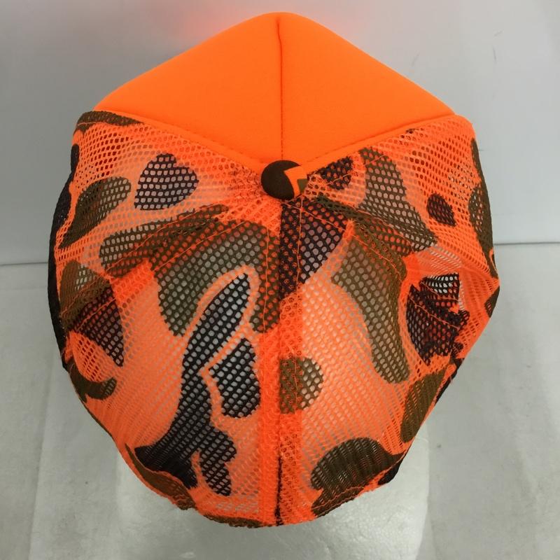 スラッシャー THRASHER 帽子 キャップ ANTIHERO メッシュキャップ ロゴ、文字 橙 / オレンジ / orange メンズ USED 古着 中古 10157049