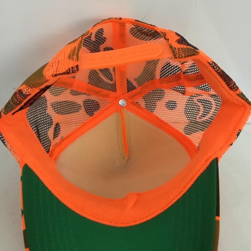 スラッシャー THRASHER 帽子 キャップ ANTIHERO メッシュキャップ ロゴ、文字 橙 / オレンジ / orange メンズ USED 古着 中古 10157049