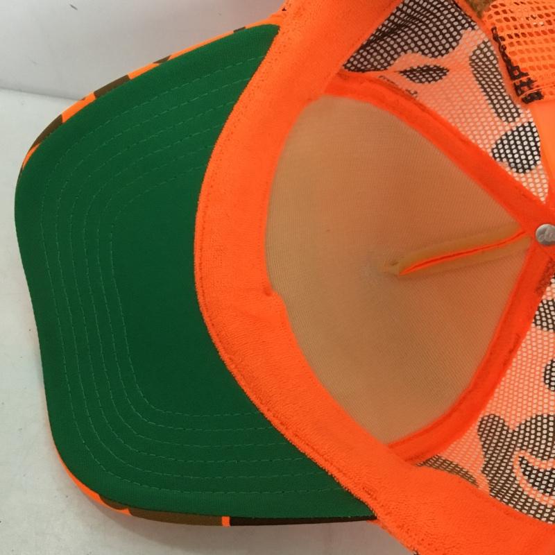 スラッシャー THRASHER 帽子 キャップ ANTIHERO メッシュキャップ ロゴ、文字 橙 / オレンジ / orange メンズ USED 古着 中古 10157049