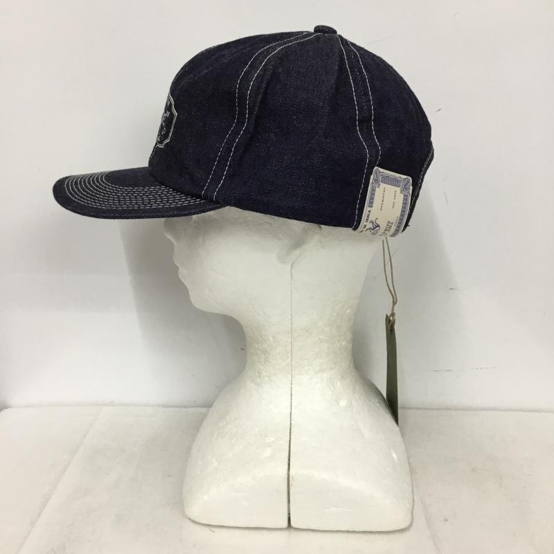 ザエイチダブリュードッグアンドコー THE H.W.DOG&CO. 帽子 キャップ D-00004-D TRUCKER CAP-D デニム タグ付き ロゴ、文字 インディゴ / インディゴ / Indigo メンズ USED 古着 中古 10157050
