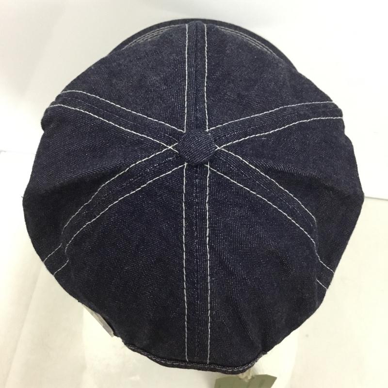 ザエイチダブリュードッグアンドコー THE H.W.DOG&CO. 帽子 キャップ D-00004-D TRUCKER CAP-D デニム タグ付き ロゴ、文字 インディゴ / インディゴ / Indigo メンズ USED 古着 中古 10157050