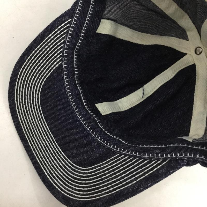 ザエイチダブリュードッグアンドコー THE H.W.DOG&CO. 帽子 キャップ D-00004-D TRUCKER CAP-D デニム タグ付き ロゴ、文字 インディゴ / インディゴ / Indigo メンズ USED 古着 中古 10157050