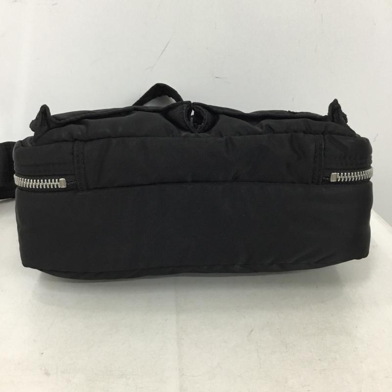ポーター PORTER ショルダーバッグ ショルダーバッグ タンカー ロゴ、文字 黒 / ブラック / black メンズ USED 古着 中古 10157052