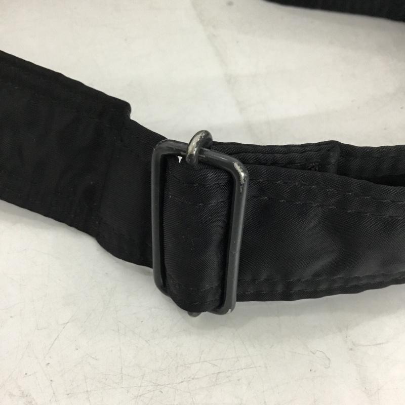 ポーター PORTER ショルダーバッグ ショルダーバッグ タンカー ロゴ、文字 黒 / ブラック / black メンズ USED 古着 中古 10157052