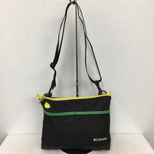 コロンビア Columbia ショルダーバッグ ショルダーバッグ 121 PU8006 スチュアートコーンサコッシュ2 ロゴ、文字 黒 / ブラック / black X 黄 / イエロー / yellow X 緑 / グリーン / green メンズ USED 古着 中古 10157054