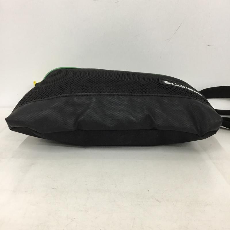 コロンビア Columbia ショルダーバッグ ショルダーバッグ 121 PU8006 スチュアートコーンサコッシュ2 ロゴ、文字 黒 / ブラック / black X 黄 / イエロー / yellow X 緑 / グリーン / green メンズ USED 古着 中古 10157054