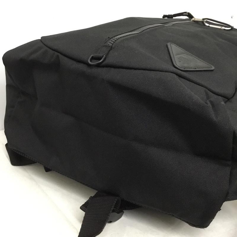 アダムエロペ ADAM ET ROPE  リュックサック、デイパック リュックサック、デイバッグ GMX-23042-C バックパック タグ付き ワンポイント 黒 / ブラック / black メンズ USED 古着 中古 10157056
