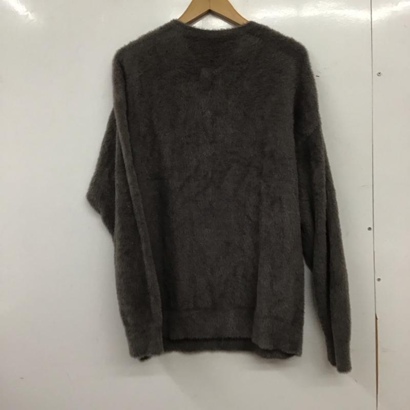 アイテムズ アーバンリサーチ ITEMS URBAN RESEARCH ニット、セーター 長袖 IT47-22A017 ミニシャギーVネックニット FREE 無地 灰 / グレー / gray レディース USED 古着 中古 10157071