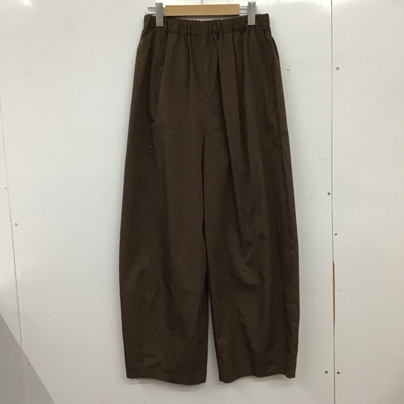 レプシィム LEPSIM パンツ スラックス LP051418RM スラックスコクーンパンツ FT 無地 茶 / ブラウン / brown レディース USED 古着 中古 10157078