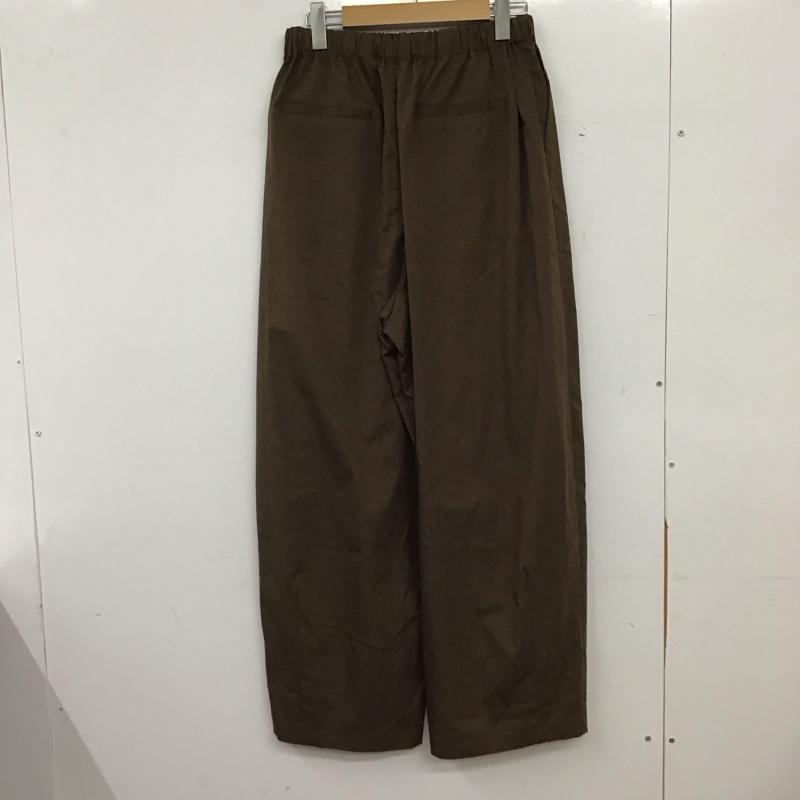 レプシィム LEPSIM パンツ スラックス LP051418RM スラックスコクーンパンツ FT 無地 茶 / ブラウン / brown レディース USED 古着 中古 10157078
