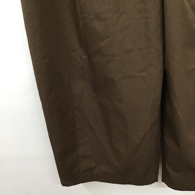 レプシィム LEPSIM パンツ スラックス LP051418RM スラックスコクーンパンツ FT 無地 茶 / ブラウン / brown レディース USED 古着 中古 10157078