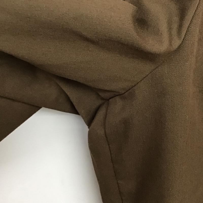 レプシィム LEPSIM パンツ スラックス LP051418RM スラックスコクーンパンツ FT 無地 茶 / ブラウン / brown レディース USED 古着 中古 10157078