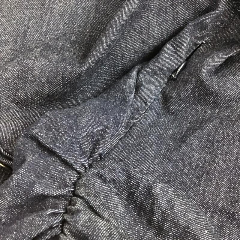 ザラ ZARA ワンピース ひざ丈スカート 0779 163 407 デニム シャツワンピース 長袖 S 無地 インディゴ / インディゴ / Indigo レディース USED 古着 中古 10157081