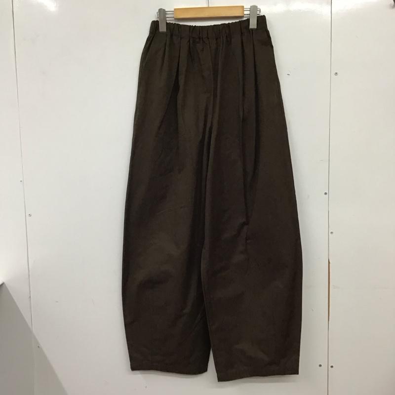レプシィム LEPSIM パンツ スラックス 無地 茶 / ブラウン / brown レディース USED 古着 中古 10157084