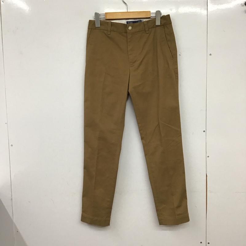 ポロバイラルフローレン Polo by RALPH LAUREN パンツ スラックス 2 無地 茶 / ブラウン / brown レディース USED 古着 中古 10157086