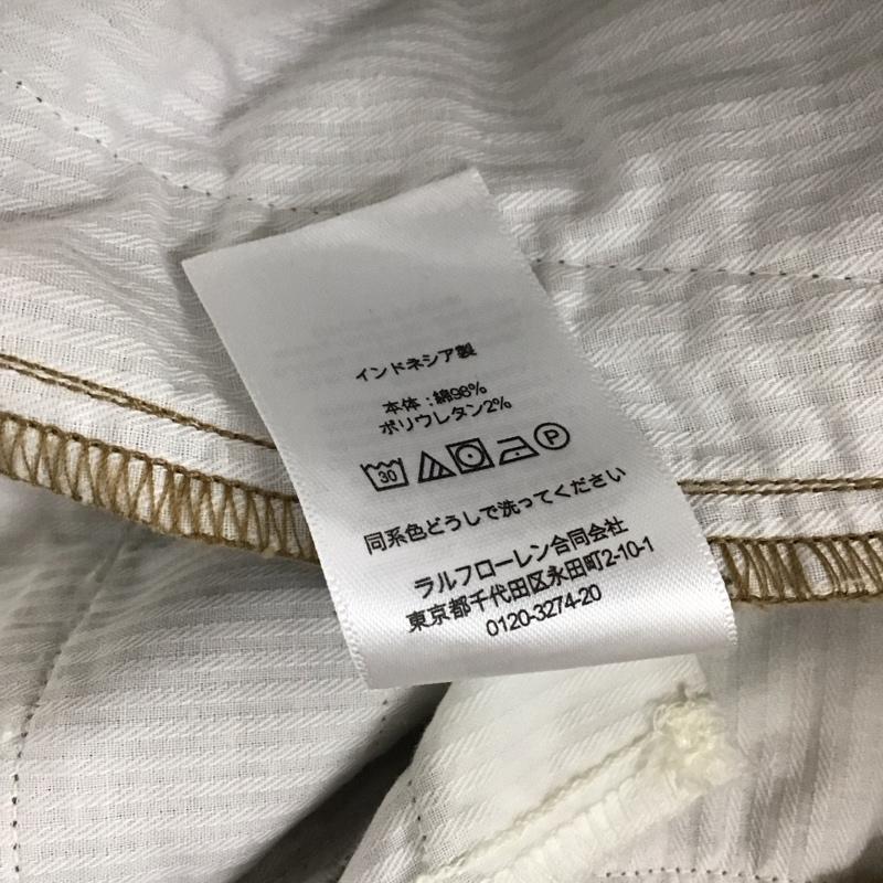 ポロバイラルフローレン Polo by RALPH LAUREN パンツ スラックス 2 無地 茶 / ブラウン / brown レディース USED 古着 中古 10157086