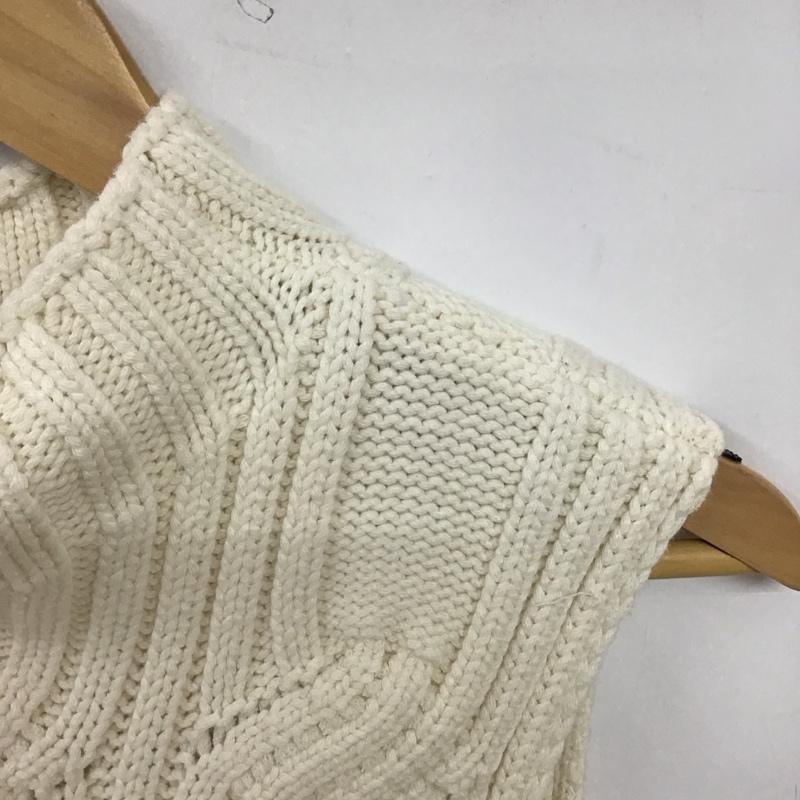ザラ ZARA ベスト ベスト S 無地 白 / ホワイト / white レディース USED 古着 中古 10157088