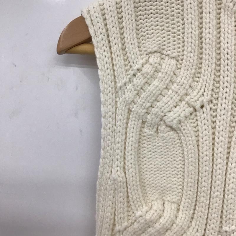 ザラ ZARA ベスト ベスト S 無地 白 / ホワイト / white レディース USED 古着 中古 10157088