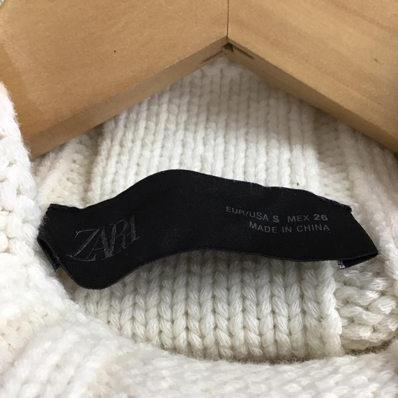 ザラ ZARA ベスト ベスト S 無地 白 / ホワイト / white レディース USED 古着 中古 10157088