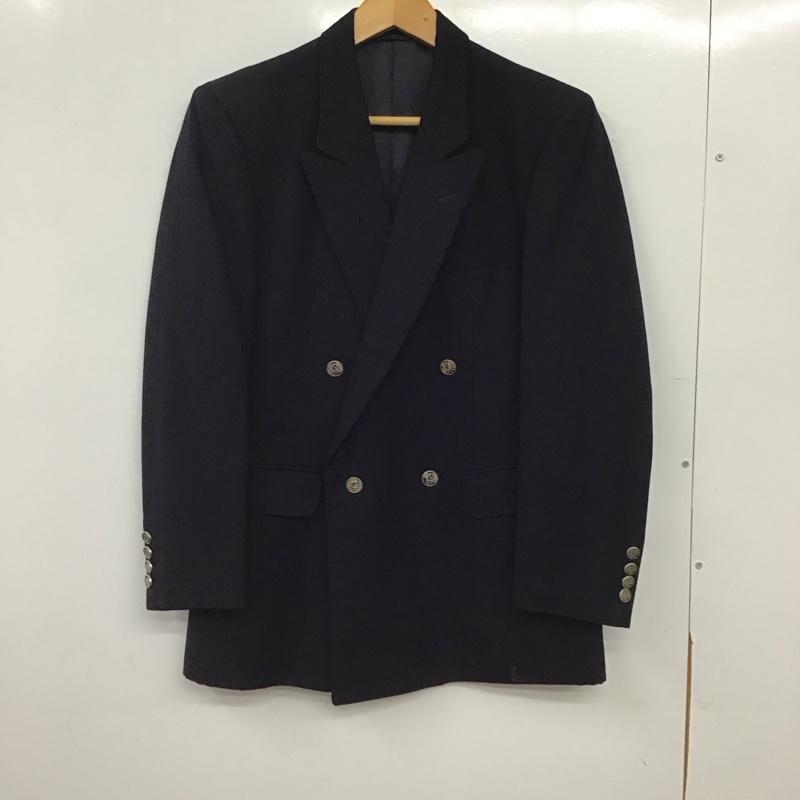 クリスチャンディオール Christian Dior ジャケット、上着 ジャケット、ブレザー カジュアルジャケット アウター カラージャケット 無地 紺 / ネイビー / navy メンズ USED 古着 中古 10157091