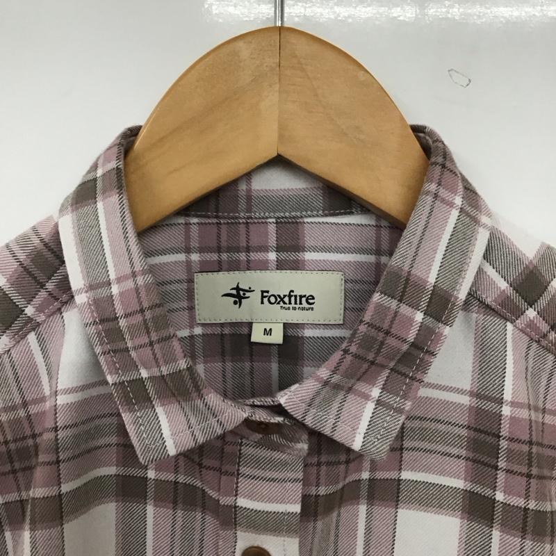 フォックスファイヤー FOXFIRE シャツ、ブラウス 長袖 M チェック マルチカラー / マルチカラー / multicolor レディース USED 古着 中古 10157092