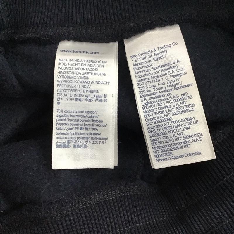 トミーヒルフィガー TOMMY HILFIGER パンツ ワークパンツ、ペインターパンツ スウェットパンツ XS 無地 紺 / ネイビー / navy レディース USED 古着 中古 10157093