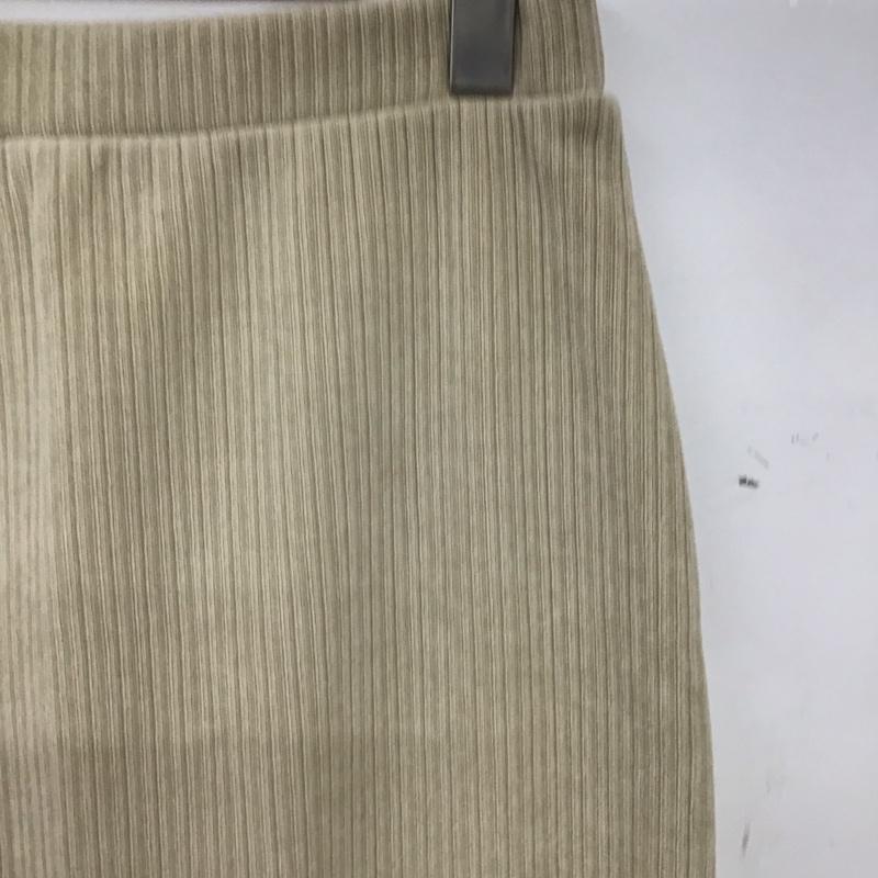 アイテムズ アーバンリサーチ ITEMS URBAN RESEARCH スカート ロングスカート IT27-25A004 ウラキモウコーデュロイスカート FREE 無地 ベージュ / ベージュ / beige レディース USED 古着 中古 10157097