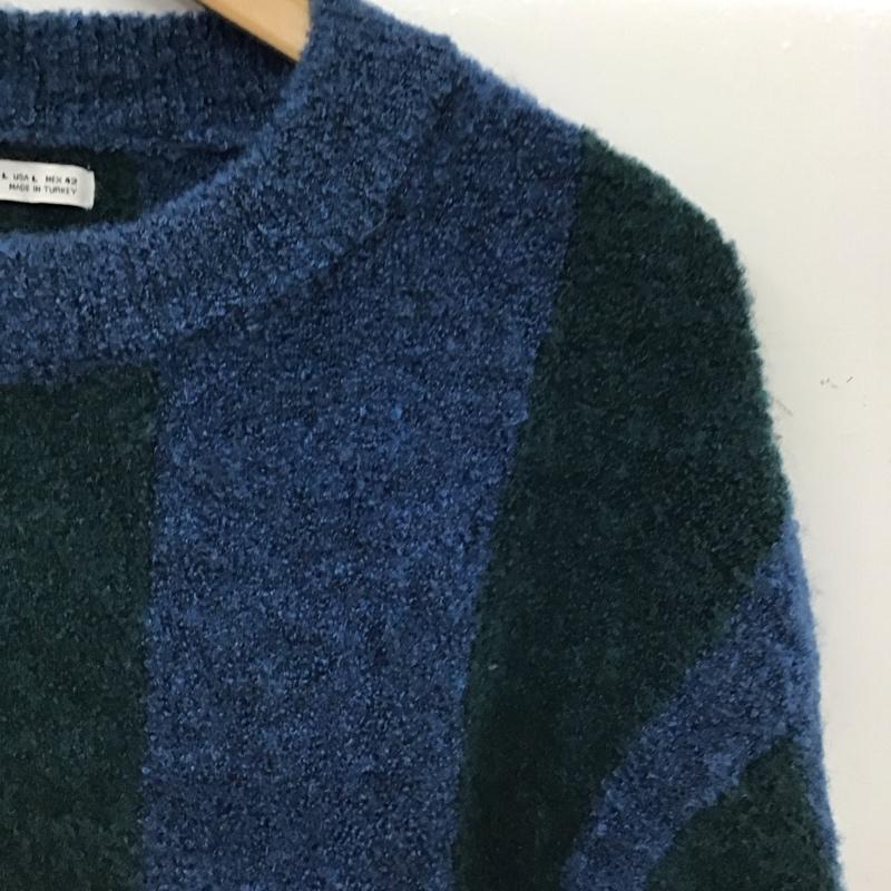 ザラ ZARA ニット、セーター 長袖 L 無地 マルチカラー / マルチカラー / multicolor メンズ USED 古着 中古 10157099