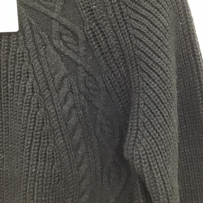レプシィム LEPSIM ニット、セーター 長袖 タグ付 M 無地 黒 / ブラック / black レディース USED 古着 中古 10157101