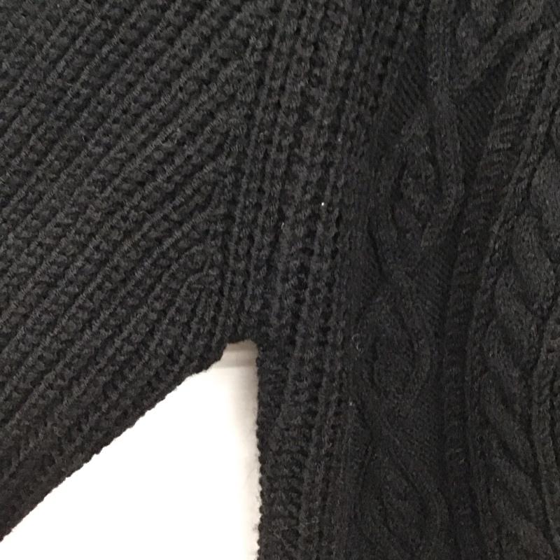 レプシィム LEPSIM ニット、セーター 長袖 タグ付 M 無地 黒 / ブラック / black レディース USED 古着 中古 10157101