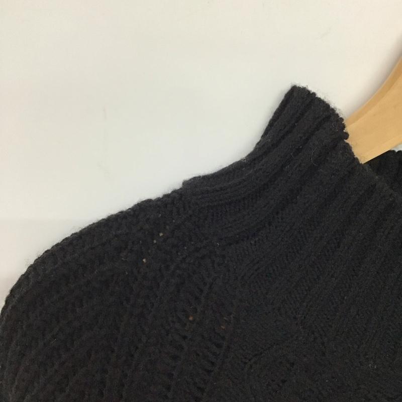 レプシィム LEPSIM ニット、セーター 長袖 タグ付 M 無地 黒 / ブラック / black レディース USED 古着 中古 10157101