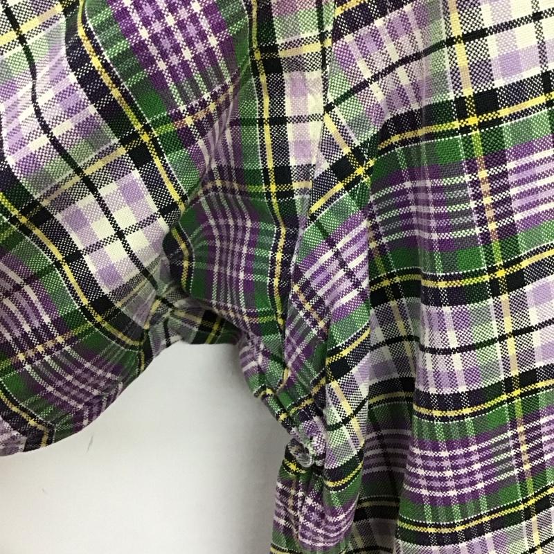 ラルフローレン RALPHLAUREN シャツ、ブラウス 半袖 半袖シャツ チェックシャツ ボタンダウンシャツ L チェック マルチカラー / マルチカラー / multicolor メンズ USED 古着 中古 10157103