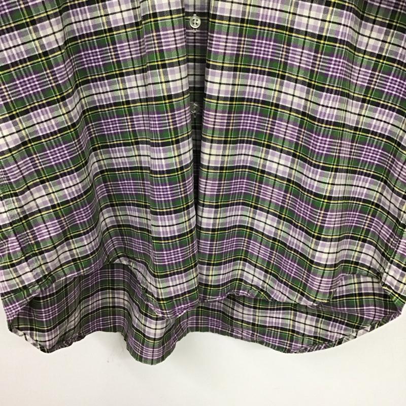 ラルフローレン RALPHLAUREN シャツ、ブラウス 半袖 半袖シャツ チェックシャツ ボタンダウンシャツ L チェック マルチカラー / マルチカラー / multicolor メンズ USED 古着 中古 10157103