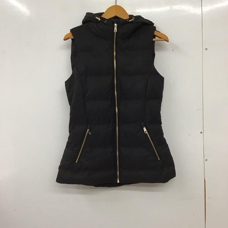 ザラ ZARA ベスト ベスト XS 無地 黒 / ブラック / black レディース USED 古着 中古 10157104