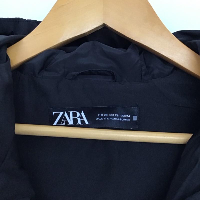 ザラ ZARA ベスト ベスト XS 無地 黒 / ブラック / black レディース USED 古着 中古 10157104