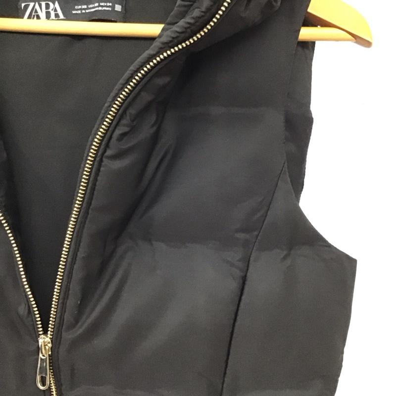 ザラ ZARA ベスト ベスト XS 無地 黒 / ブラック / black レディース USED 古着 中古 10157104