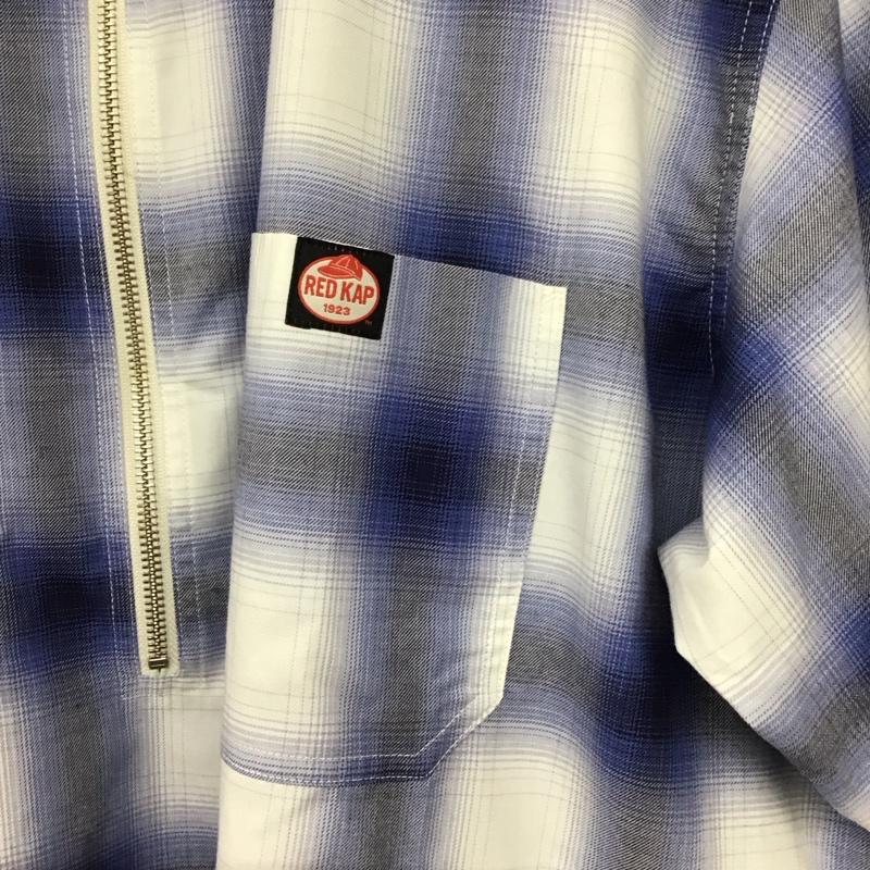 レッドキャップ RED KAP シャツ、ブラウス 半袖 半袖シャツ プルオーバーシャツ L チェック マルチカラー / マルチカラー / multicolor メンズ USED 古着 中古 10157105