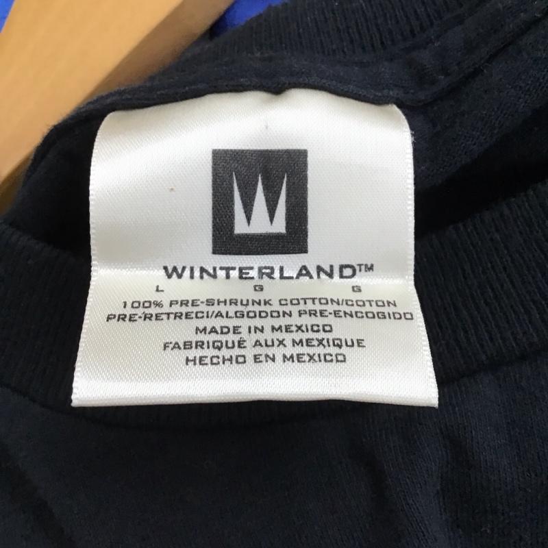 古着 USED Tシャツ 半袖 半袖カットソー プリントTシャツ クルーネックカットソー L プリント 黒 / ブラック / black メンズ USED 古着 中古 10157106