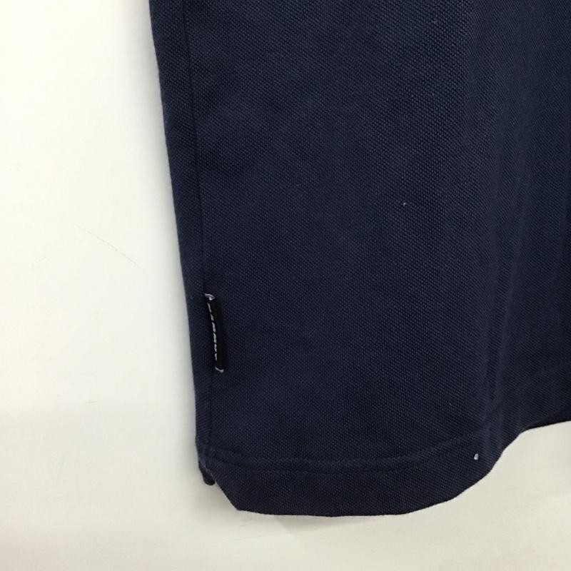 マムート Mammut ポロシャツ 半袖 半袖ポロシャツ カラーシャツ 半袖カットソー M ロゴ、文字 紺 / ネイビー / navy メンズ USED 古着 中古 10157107