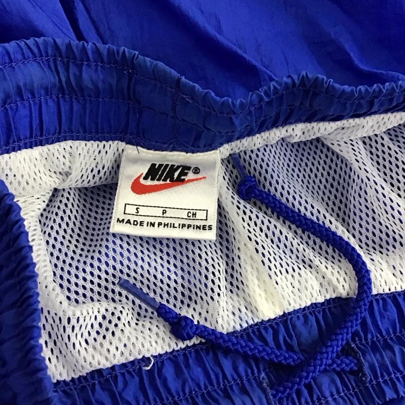 ナイキ NIKE パンツ ワークパンツ、ペインターパンツ ナイロンパンツ ワイドパンツ カジュアルパンツ S 無地 青 / ブルー / blue メンズ USED 古着 中古 10157109
