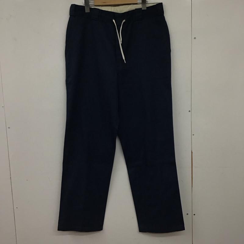 ディッキーズ Dickies パンツ ワークパンツ、ペインターパンツ ワークパンツ ワイドパンツ カジュアルパンツ 無地 紺 / ネイビー / navy メンズ USED 古着 中古 10157111