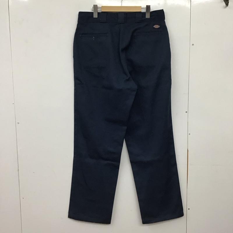 ディッキーズ Dickies パンツ ワークパンツ、ペインターパンツ ワークパンツ ワイドパンツ カジュアルパンツ 無地 紺 / ネイビー / navy メンズ USED 古着 中古 10157111