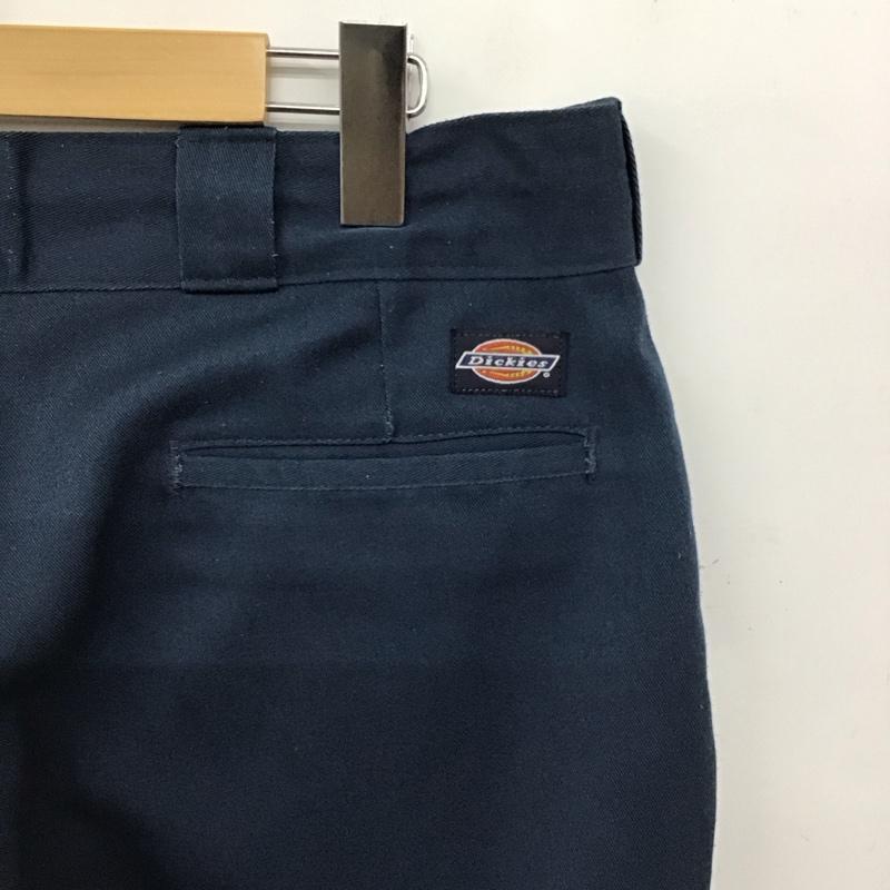 ディッキーズ Dickies パンツ ワークパンツ、ペインターパンツ ワークパンツ ワイドパンツ カジュアルパンツ 無地 紺 / ネイビー / navy メンズ USED 古着 中古 10157111